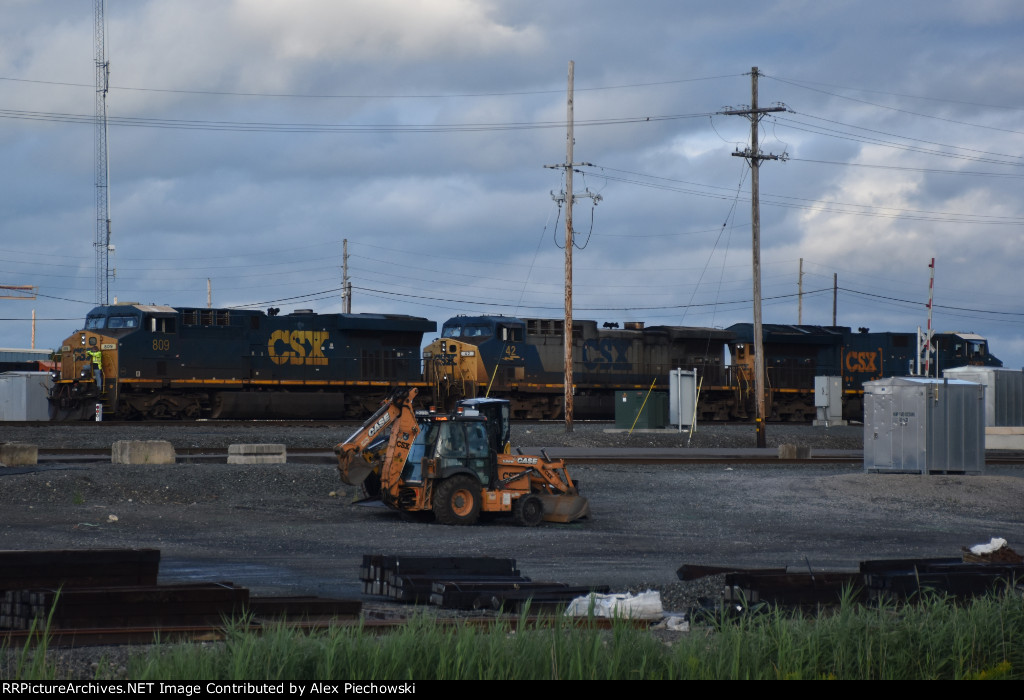 Power set moving into the yard